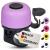 Bicycle bell children - bicycle bell children girls - bell bike children bell children's bike children bicycle bell bicycle bell girls - made in germany lilac + reduction socket