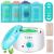 Waxing Kit - Crskiy Wax Kit for Women Men wax warmer for hair removal with 4 Bags Multiple Formulas Hard Wax Beans eyebrow waxing kit for Sensitive Skin Brazilian Legs Face Underarm Bikini 30 Piece Set 30.4
