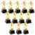 Juvale Small Gold Soccer Trophies for All Ages Award Ceremonies, Tournaments, Championship Games, Sports Competitions (2.5 x 6.0 in, 12 Pack)