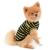 Paid ful clothing for small dogs cats boys girls summer classic stripes puppies t-shirt vest breathable cotton-t-shirt sleeveless chihuahua yorkshire l yellow