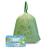 UNNI 100 Compostable Drawstring Bags 13 Gallon 49.2 Liter 30 Count Heavy Duty 1 Mils Tall Kitchen Food Scrap Waste Bags ASTM D6400 EN 13432 US BPI  OK Compost Home Certified San Francisco