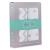 Ely's & Co. Patent Pending Waterproof Bassinet Sheet, No Need for Bassinet Mattress Pad Cover, 2 Pack Grey Chevron and Polka Dots, Unisex for Baby Boy and Baby Girl 32"X16"X3" Grey Bassinet