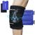 Knee cooling pads cooling pillows gel world bio reusably cold warm compress with Velcro fastener for knee sports injuries pain relief muscle contamination and more -25x 35cm knee ICE WRAP -25X 35CM