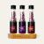 TEABALLS - Trio Fruits Black Selection Cherry Wildberry Strawberry (3 x 15 g) | 3 Black Bundle Including Wooden Stand | 90 - 225 Cups of Tea