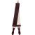 Razor Strop - Barber's Latigo Leather Straight Razor Strop. Dual Strap that will be a Great Addition for Any Straight Razor. PREMIUM LEATHER Strop for Sharpening. (Brown)
