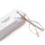 Madison Avenue Blue Light Blocking Glasses Anti Eyestrain UV Glare Blue Light Glasses for Women TV Phone Computer Gaming Eyeglasses (Crystal Brown)