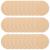 25 Pcs Women's Round Soft Makeup Beauty Eye Face Foundation Blender Facial Smooth Powder Puff Cosmetics Blush Applicators Sponges Use for Dry and Wet