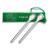 Tapirus Long Spork and Long Spoon Set | Deep Reach Stainless Steel Eating Utensils for MRE Bag | Keep Hands Clean and Away from Heat | Carry Bag Ideal for Hiking, Camping, Backpacking