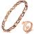 Magnetic Copper Bracelets for Women Lymph Detox Magnetic Bracelets, 100% Solid Pure Copper Bracelet with 3500 Gauss Magnets & Lymphatic Drainage Ring with Adjustment Tool Love Heart