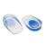 PRO 11 WELLBEING Clear Orthotic Gel Heel Cups for Treatment of Plantar Fasciitis (Blue 7.5/12 UK) Blue 7.5/12 UK