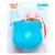 WEST PAW Zogoflex Toppl Treat Dispensing Dog Toy Puzzle  Interactive Chew Toys for Dogs  Dog Enrichment Toy for Moderate Chewers, Fetch, Catch  Holds Kibble, Dog Training Treats, Made in USA Large Aqua Blue