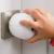 Child Safety Door Knob Cover (4 Pack) Hard-to-Remove Dual-Lock Door Handle Covers for Kids - Reusable Baby Proof Door Knob Locks - Installs Easily, No Tools Needed 4 White