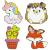 Magnetic Needle Minder for Cross Stitch 4 Pack - Hedgehog, Fox, Unicorn, Cactus Needle Keepers for Sewing and Embroidery Kit. Set of Needle and Pin Holders for Crafts and Needlework Supplies