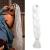 Gairyan Jumbo Braids Extensions Braid Art Hair 1 Pieces 100g Braiding Hair 60cm Ombre Synthetics Braids Afro Hair for Box Crochet Braids (white) 60 cm (1 piece) White