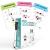Flexies Pilates Ring Workout Cards -58 Exercise ring Card with Pilates circle Work Out Posture, Instruction & Breathing Tips | Free Dry-Erase Marker & Binding ring|Pilates Equipment Thigh Master guide