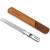 Stainless Steel Nail File with Anti-Skid Handle and Leather Case Double Sided Grits and Superior Quality Files Nails Easily for Men and Woman Environmentally Friendly UK-Mr-2105