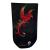 Heal with Appeal Amputee Sock Phoenix Flying blk bgnd V1