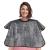 Waterproof Hair Dye CapeShort Comb-Out Capes for Hair StylistMakeup Apron for Hair ColorBleachShampoo and More Black