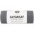GoSweat Non-Slip Hot Yoga Towel by Shandali with Super-Absorbent Soft Suede Microfiber in Many Colors, for Bikram Pilates and Yoga Mats. Gray Standard - 26.5 x 72