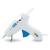 AdTech 0453 2-Temp Dual Temperature Hot Glue Gun Full Size, White