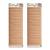 Soul Project Hair tie Elastic blond 50 pieces 8mm no metal hair tie for many hair types lichen ponytail and bun school work or gym hair bands for girls dark blonde