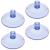4 Pieces Cat Window Perch Suction Cup Cat Window Bed Suction Cup Replacement Suction Cups for Cat Window Seat Cat Perch Cat Hammock Hanging Pet Supplies Indoors