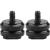Camera Hot Shoe Mount to 1/4"-20 Tripod Screw Adapter Flash Shoe Mount for DSLR Camera Rig (Pack of 2) SL-1/4hotshoe-2