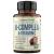 B-Complex Vitamin Supplement with 8 B-Vitamins: B1 B2 B3 B5 Vitamin B6 B7 Vitamin B12 Folate plus Choline Inositol & Vitamin C. Vitamin B Complex Vegan for Better Absorption & Immune Support