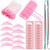 232 Pcs Lash Lift Tool, 50 Lash Lift Rods Silicone Eyelash Pads 2 Eye Lash Separator Tool with Separation Comb 100 Micro Swabs 50 Crystal Mascara Brushes 30 Pairs Eye Pads for Eyelashes Extension