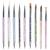 TOCOLES Nail Art Brushes 9PCS Nail Brushes for Nail Art with Nail Liner Brush and Nail Dotting Pens for Home Use and Professional Nail Salon