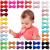 40pcs 2Inches Baby Girls Hair Bows Alligator Clips Grosgrain Ribbon Hair Barrettes Hair Accessories for Kids Toddlers Infants