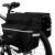 BV Bike Panniers 26L With Adjustable Hooks - Panniers For Bicycles With Carrying Handle, Bike Pannier Bag With 3M Reflective Trim For More Visibility - Bicycle Commuting Pannier Fit Most Bicycle Rack large Black