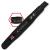 Picsil - lumbar belt for weightlifting ideal for squats cross lifting lunge steps adaptable belt with space for patches 3 colors 5 sizes S black