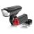 DANSI bicycle light set StVZO I LED bicycle light I wheel light bright front 30/15 Lux battery light set