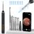 Ear Wax Removal Tool LMECHN Ear Cleaner with 1920P HD Camera Earwax Remover with 8 Pcs Ear Set Otoscope with 6 LED Lights Ear Wax Removal Kits for iPhone iPad Android Phones(Black)