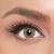 Iconic colored contact lenses bronze - strongly covering monthly lenses for 3 months in light brown & bronze particularly natural result for all eyes - 1 pair ...