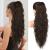 REECHO Ponytail Extension 26" Long Beach Wave Drawstring Pony Hair Extension Synthetic Pony Tail Hairpiece for Women - Dark Chocolate Brown