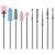 URAQT Nail Drill Bits Set  10 pcs Electric Nail Drill Bits Kit 3/32  Professional Cuticle Polishing Bits for Acrylic Gel Nails  Electric Nail Files Manicure Pedicure Drill Tool 10pcs