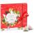 English Tea Shop Organic Book Style Red Advent Calendar - 25 Loose Leaf Tea Pyramid Bags - 13 Different Flavours. 50 g U060772