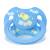 LittleForBig Large Shield Pacifier Generation II in Adult Size Little Elephants Pattern Blue