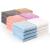 Orighty Makeup Remover Cloths for Face Eye Lips Pack of 24 Reusable Makeup Removal Cleansing Cloths Soft & Washable Coral Fleece Microfiber Makeup Washcloths Makeup Remove Face Towel 7 x 7 inch