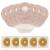 Lotfancy 20 PCS Ileostomy Supplies,15 PCS Two-Piece Colostomy Bags with Closure, 5 PCS Skin Barriers with Hydrocolloid & Non-Woven Border for Colonoscopy Stoma Care, Cut-to-Fit Hook and Loop Closure