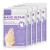Hand Mask 5 Pairs Hand Moisturizing Gloves Mask Hand Spa Mask Infused Collagen Serum Vitamins Natural Plant Extracts for Dry Cracked Hands Whitening and Anti-aging Repair Rough Skin Lavender