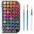 Watercolor Paint Set  48 Colors Non-toxic Watercolor Paint with a Brush Refillable a Water Brush Pen and Palette  Washable Water Color Paints Sets for Kids Adults Artists Children Students Beginner