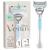 Gillette Venus Women's Intimate Razor + 1 Replacement Blade Razor + 1 Blade
