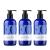 EO Liquid Hand Soap 12 Ounce (Pack of 3) French Lavender Organic Plant-Based Gentle Cleanser with Pure Essential Oils