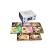 Japanese Mochi 8 Variety Pack: Coconut Pandan, Taro, Sesame, Hamimelon, Lychee, Green Tea, Peanut & Red Bean in Fusion Select Gift Box