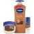 Vaseline Intensive Care Cocoa Radiant Lotion, 20.3 oz Bundled with Moisturizing Healing Jelly Cocoa Butter, 7.5 oz and Cocoa Shimmer Jelly Stick, 1.4 oz, Moisturized Skin with Light Cocoa Butter Scent