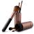 Brush Set Make-up Luvia Travel Set Espresso 5 cosmetic brush including make-up brush storage Schwaz vegan (brown / cappuccino) brown / cappuccino single