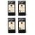 4 x coffee with taste for Christmas as a gift set - Christmas coffee speculoos gingerbread roasted almonds coffee - 100% Arabica roasted coffee with aroma - 4x75 g (300 g)